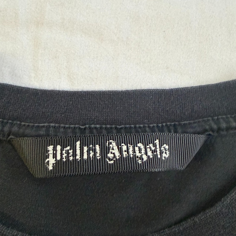 Palm Angels Teddy Bear Black T-Shirt Mens Medium Cotton - Picture 3 of 8